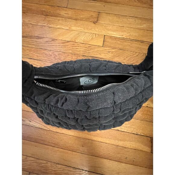 COS QUILTED DENIM BAG - Picture 8 of 11